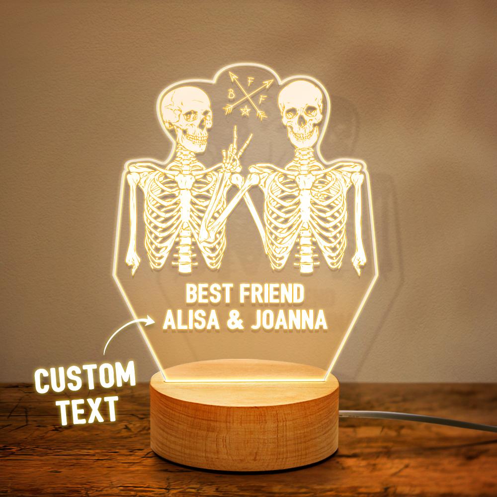 Bff Led Night Light Birthday Gifts for Best Friend Lamp Gift for Best Friend - soufeelmy
