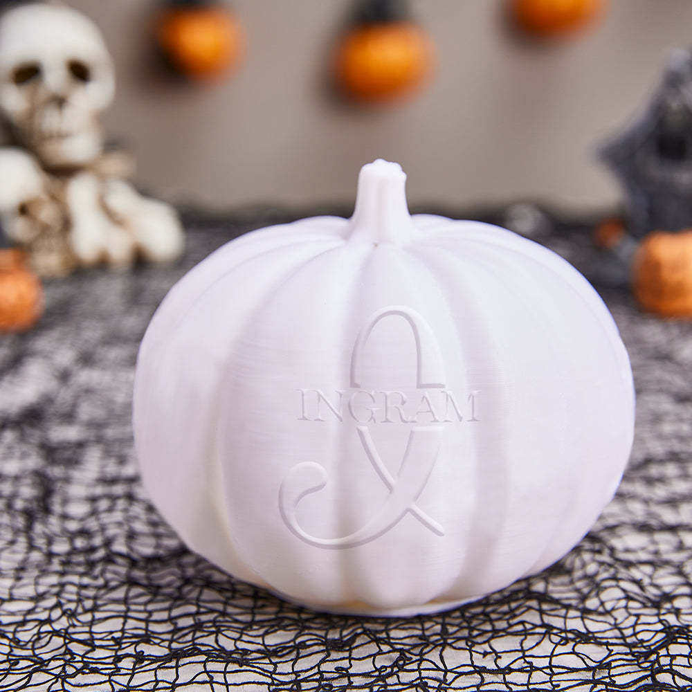 Personalized Halloween Pumpkin Light Custom Name Light Custom Light Up Jack-o-lantern Halloween Decor - I - soufeelmy