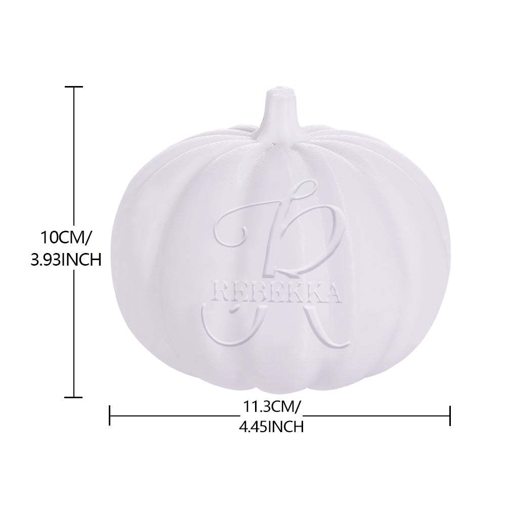 Personalized Halloween Pumpkin Light Custom Name Light Custom Light Up Jack-o-lantern Halloween Decor - R - soufeelmy