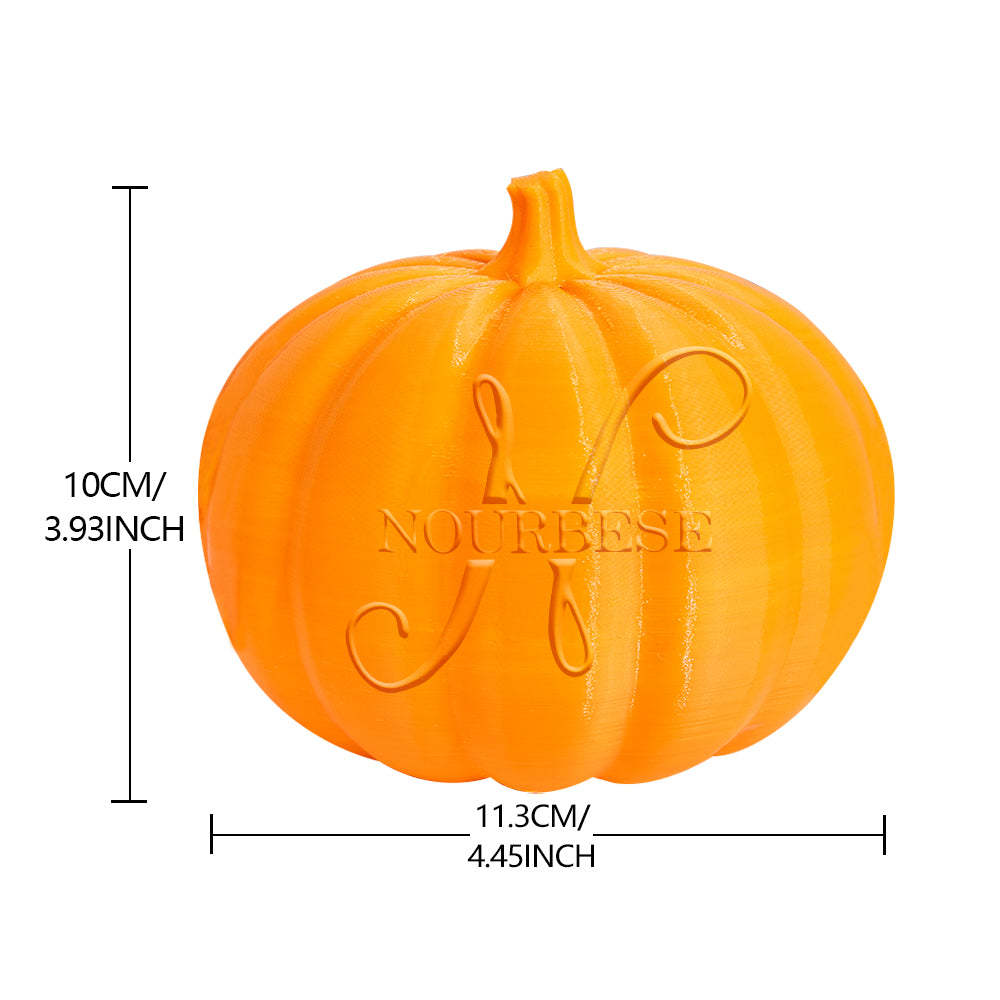 Personalized Halloween Pumpkin Light Custom Name Light Custom Light Up Jack-o-lantern Halloween Gift - N - soufeelmy