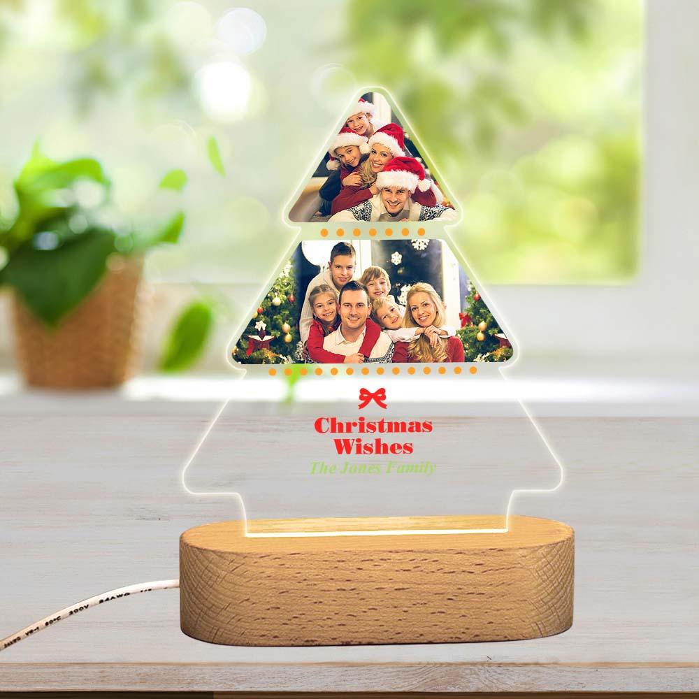 Custom Night Light Christmas Tree Lights Home Decor Christmas Gift - soufeelmy
