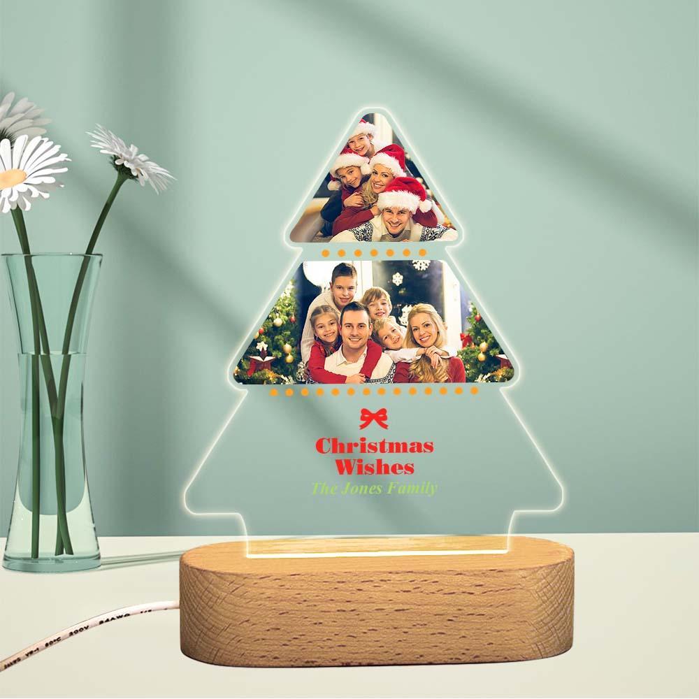 Custom Night Light Christmas Tree Lights Home Decor Christmas Gift - soufeelmy