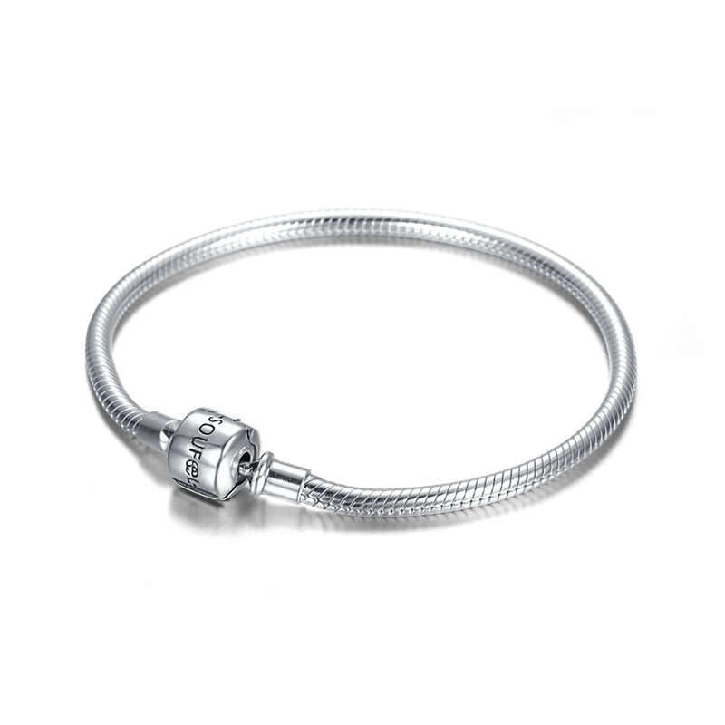 Classic Soufeel Snake Chain Bracelet Silver -