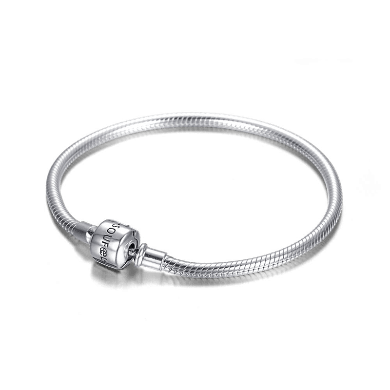 Classic Soufeel Snake Chain Bracelet Silver - 