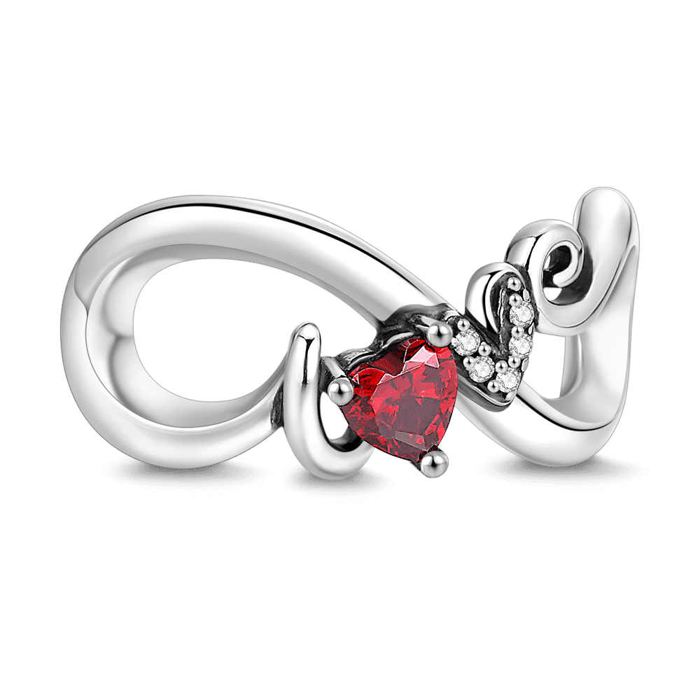 Infinity Love Charm Silver - soufeelus