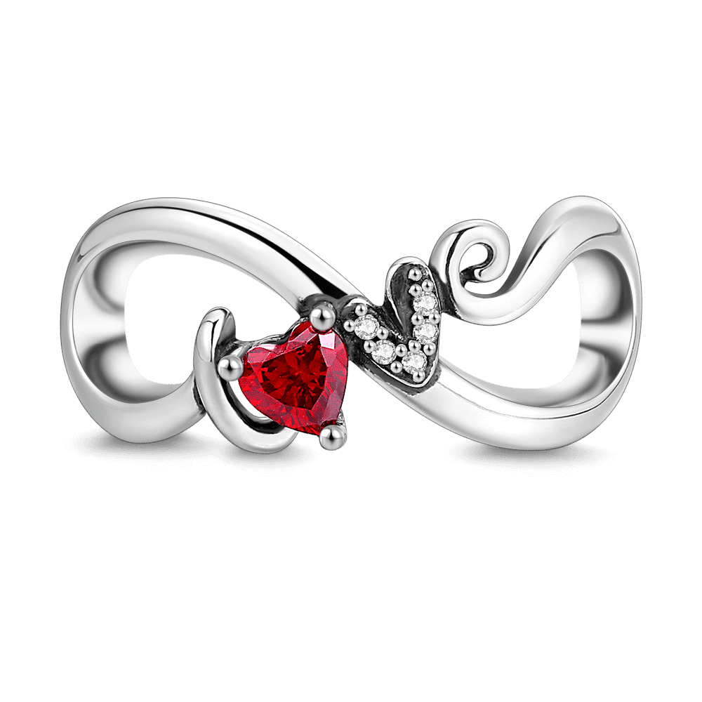 Infinity Love Charm Silver - soufeelus