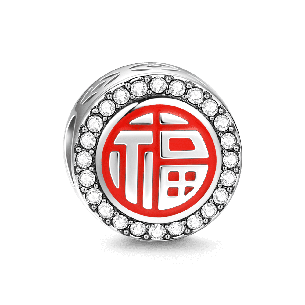 Represent Wealth and Happiness - Chinese Ancient Coins Charm Silver - soufeelus