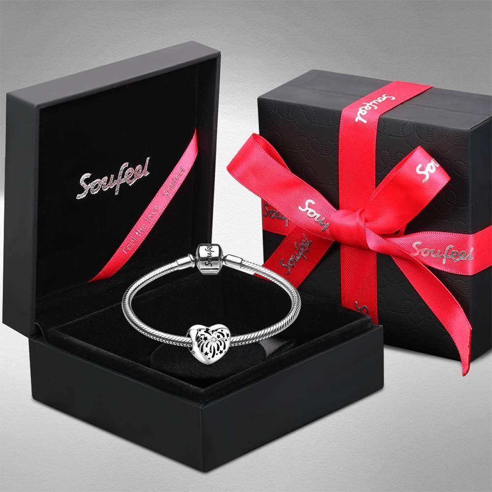 Gorgeous Fireworks Charm Christmas Gift silver - soufeelus