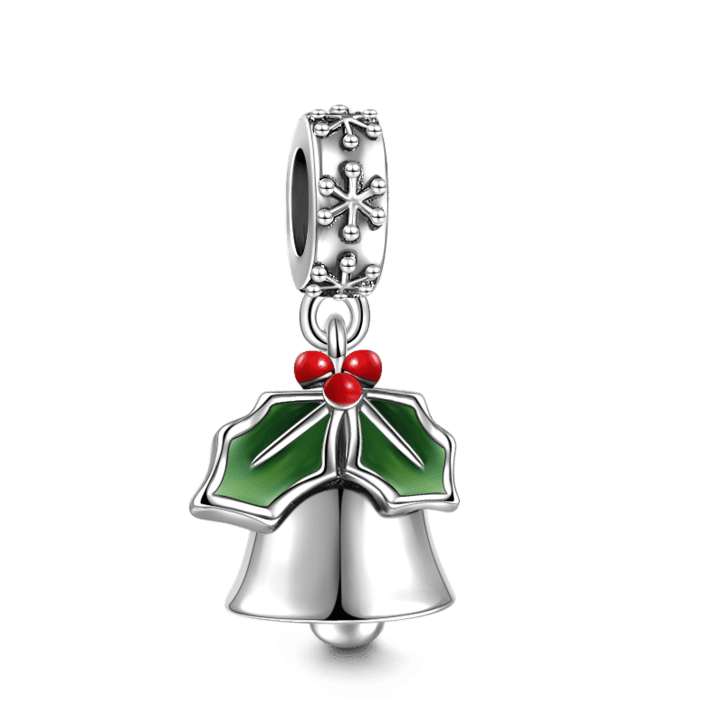 Bell with Holly Charm Leaves - soufeelus