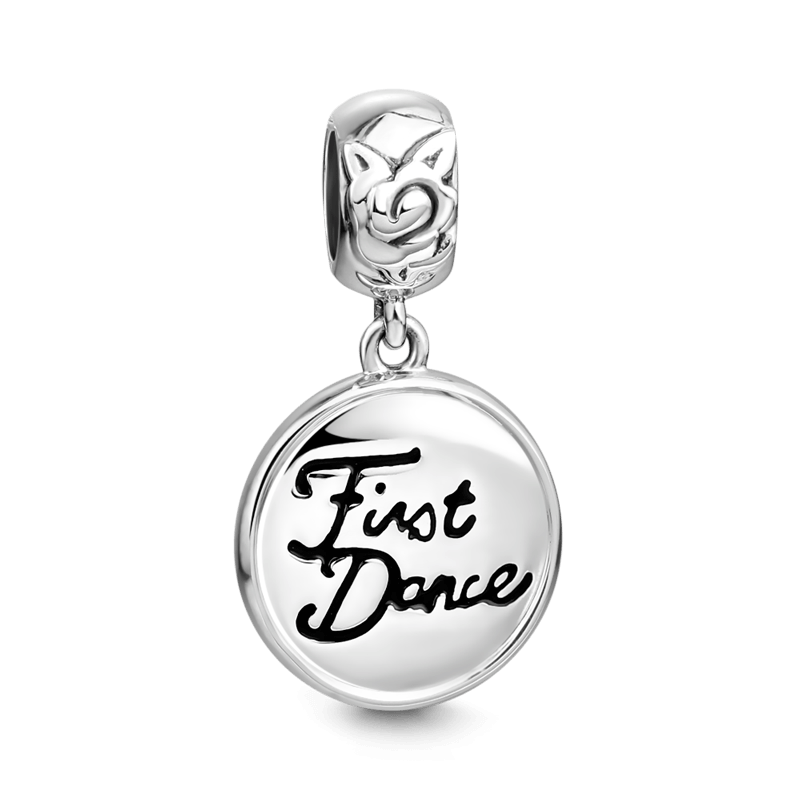 First Dance Dangle Charm Silver - soufeelus