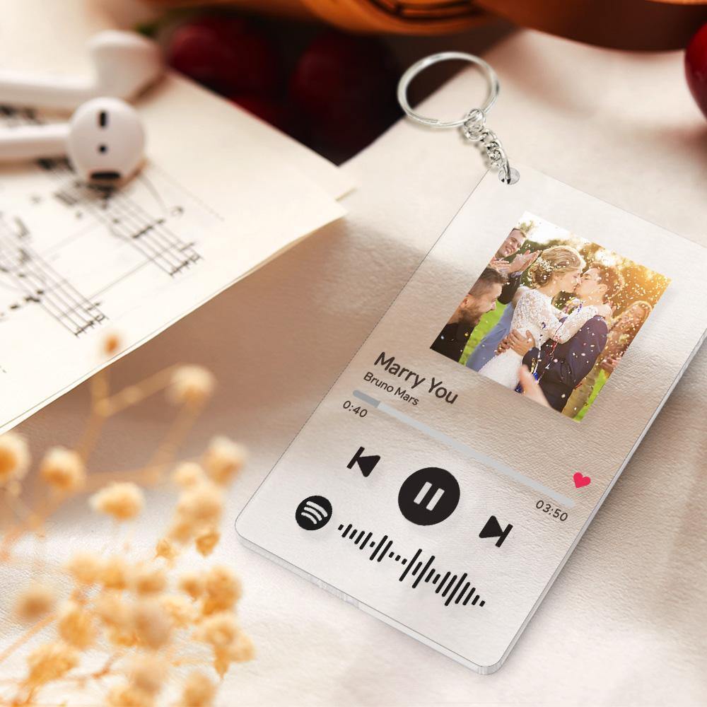 Spotify Custom Photo Scannable Music Glass - soufeel