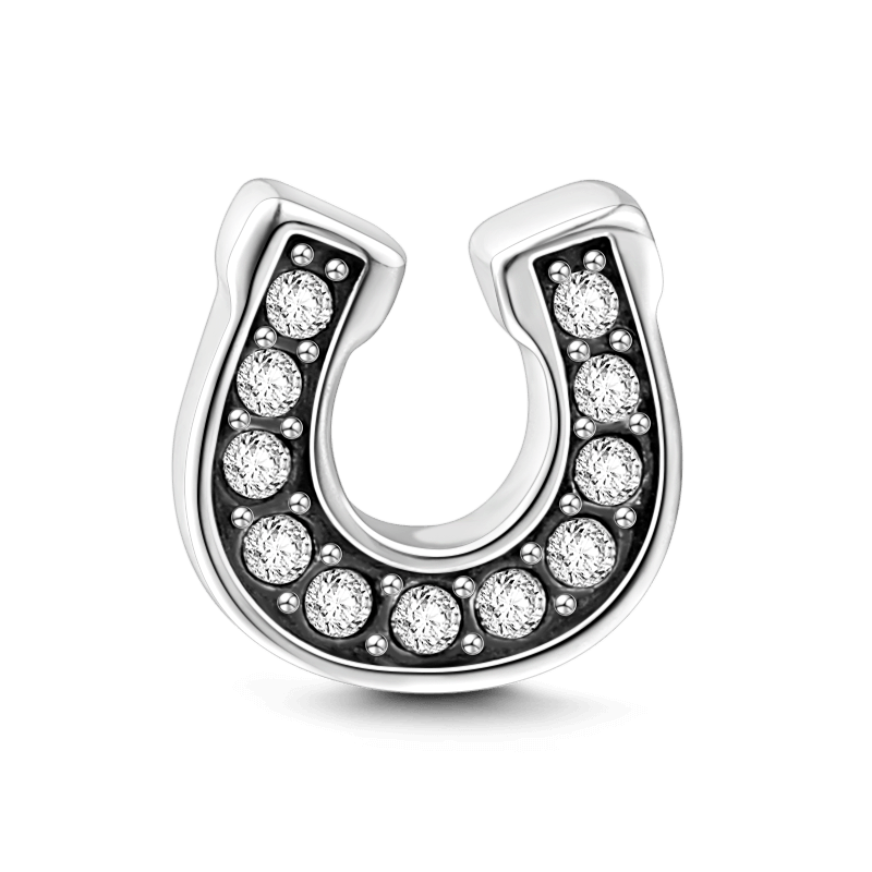 Horseshoe Shaped Locket Charm - soufeelau