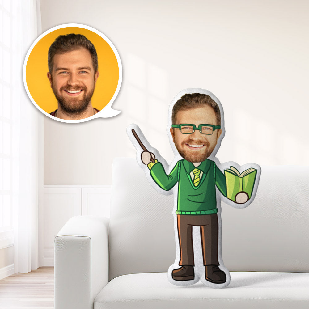 Custom Teacher Minime Throw Pillow Unique Personalized Minime Throw Pillow Give Your Lover The Most Meaningful Gift - soufeelau