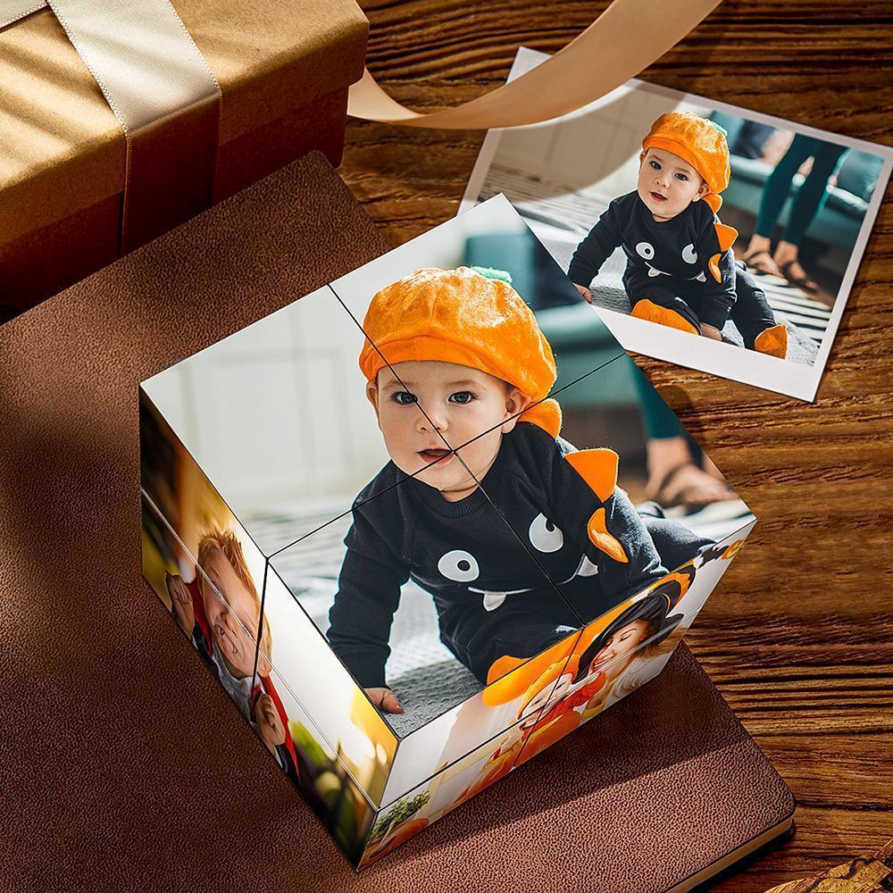 Folding Picture Cube Custom Best Gifts Not Assembled with 3 Stickers