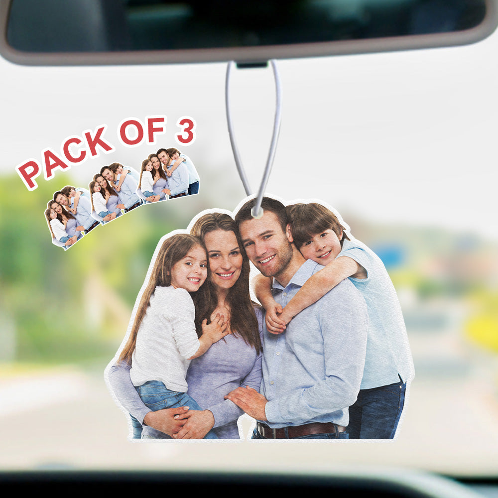 Custom Car Air Freshener Rearview Mirror Ornament Funny 3PCS Air Freshener Gifts - soufeelau