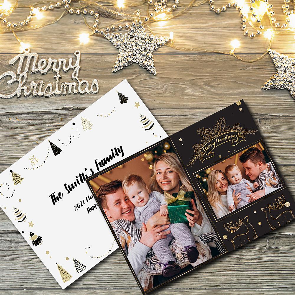 Custom Greeting Card Merry Christmas