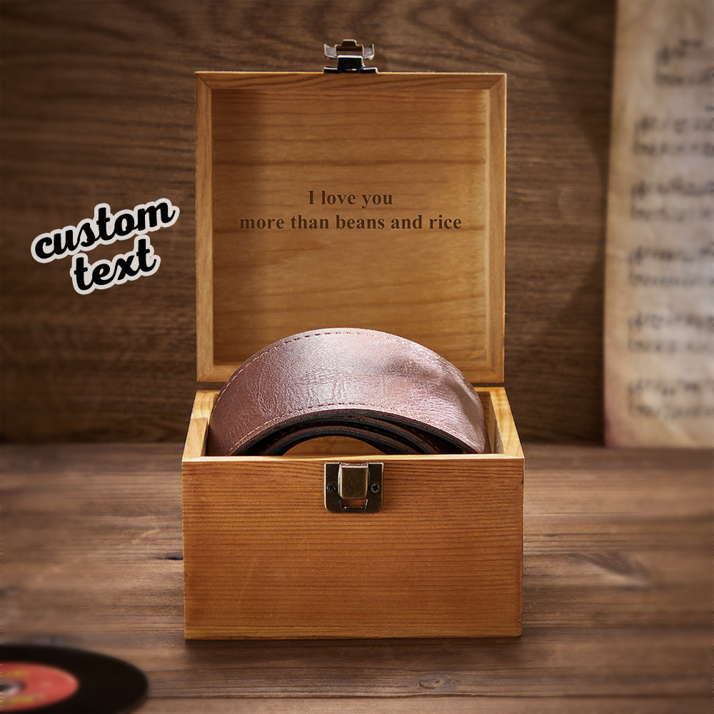 Custom Engraved Storage Box Guitar Strap Accessories Gifts - soufeelau