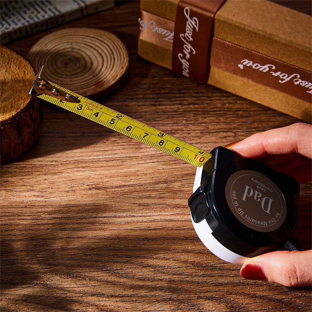 Custom Engraved Tape Measure No One Measures Up to You Gifts for Dad - soufeelau