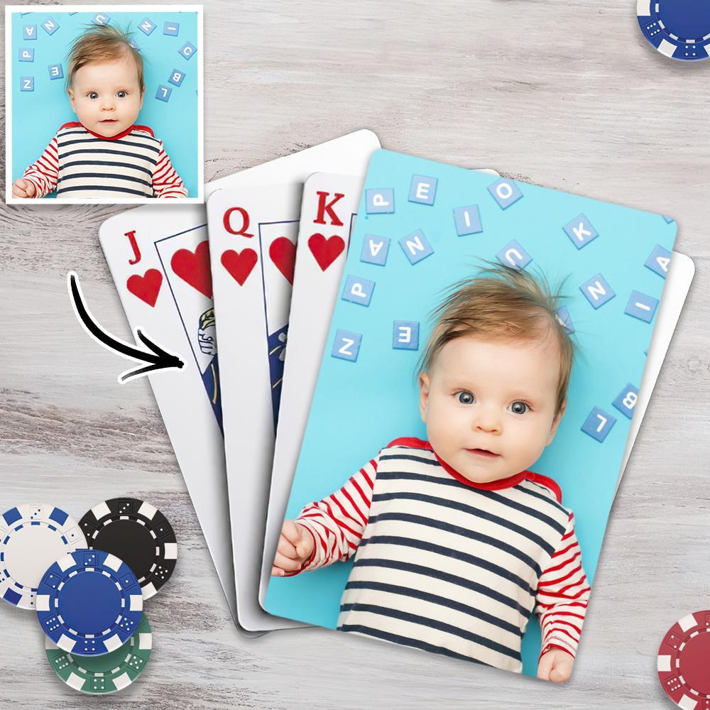 Photo Poker Cards Custom Poker Cards Custom Playing Cards