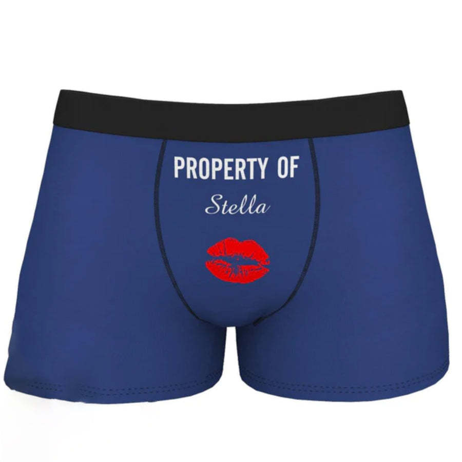 Custom Boxer Shorts - Property of Yours