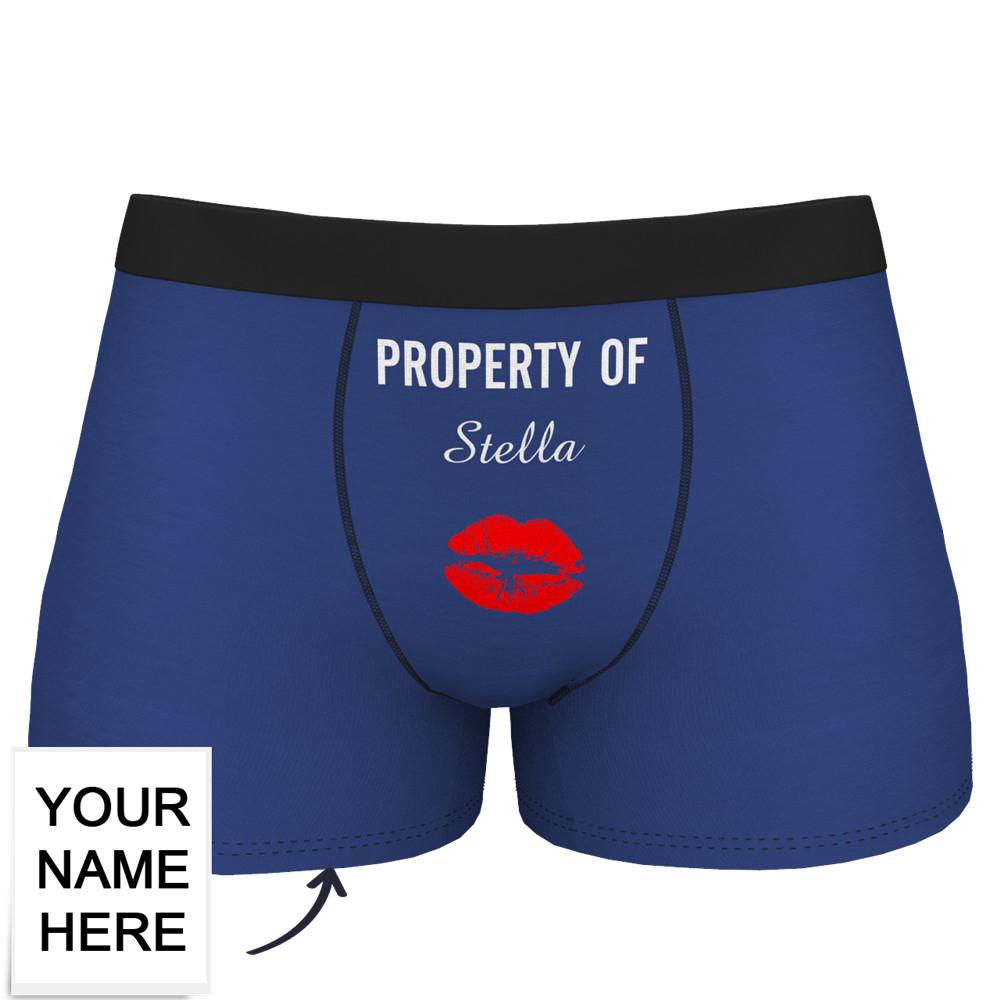 Custom Boxer Shorts - Property of Yours