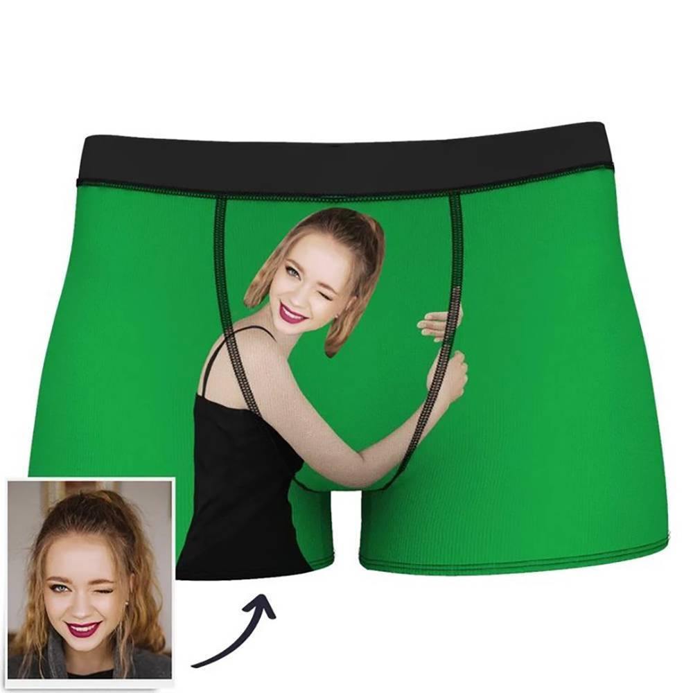 Custom Love Hug Boxer Shorts