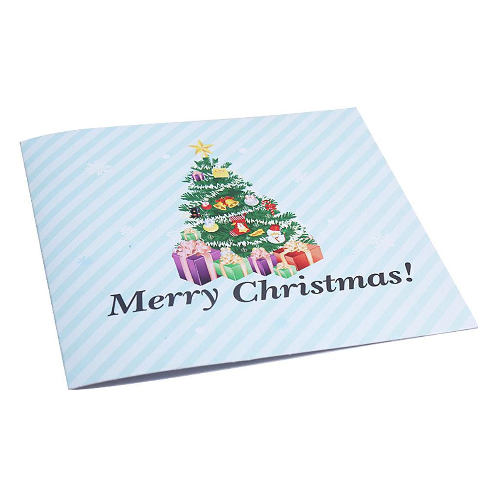 Greeting Card 3D Christmas Tree