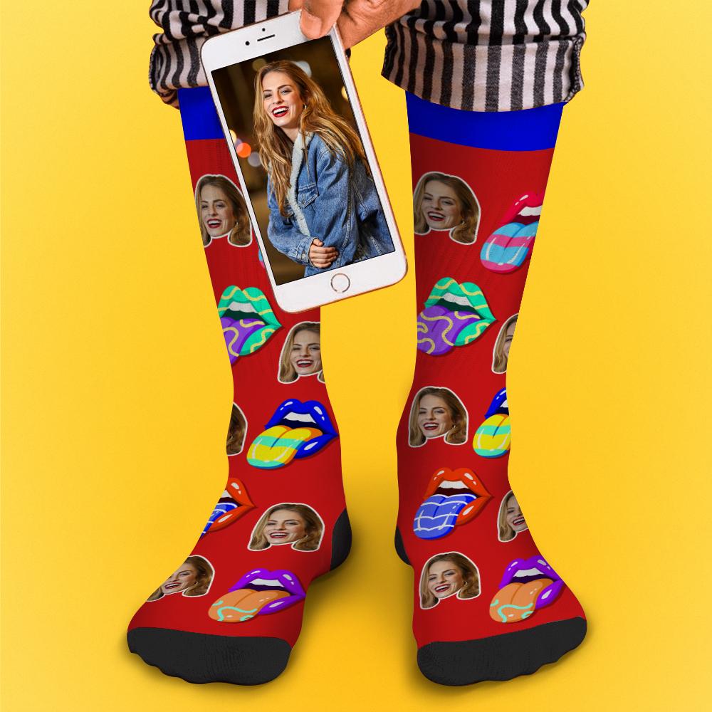 Custom Photo Socks Personalized Socks Suitable Gifts For friends
