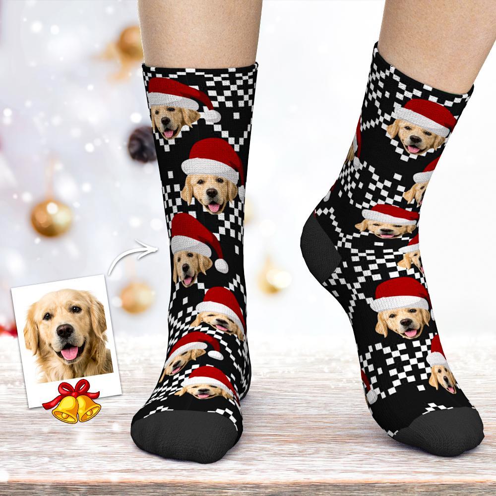 Custom Socks Face Socks Photo Socks Christmas Gifts For Pet Lovers