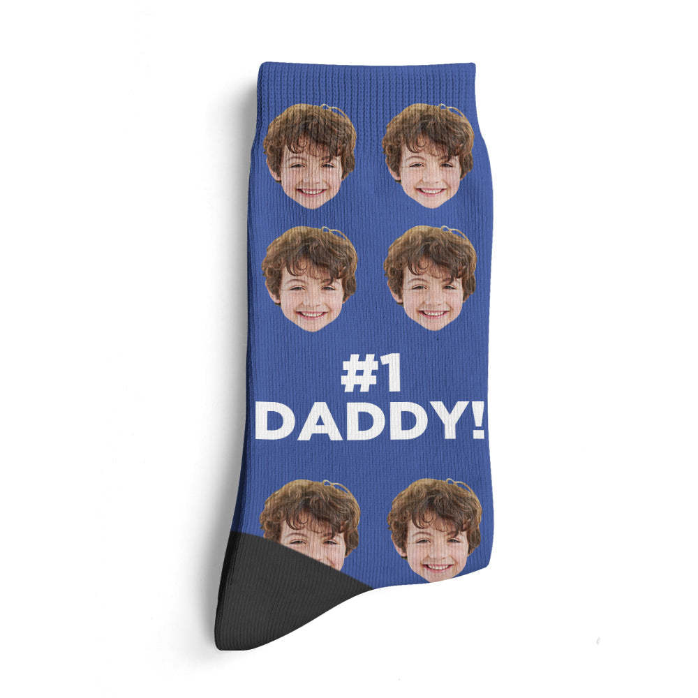 Christmas Gifts, Custom Super Socks For Christmas, Custom Face Socks 3D Preview Add Pictures And Name