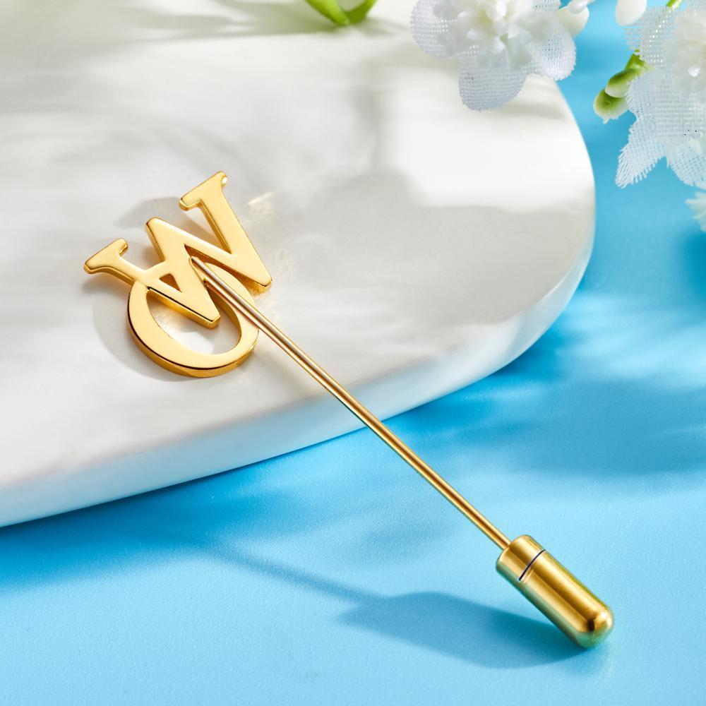 Custom Engraved Brooch Exquisite Decoration Gifts - soufeelau