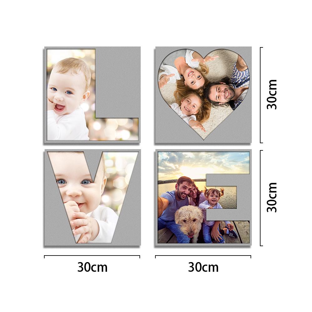Loving Them Collage Personalized Love Frame - soufeelau