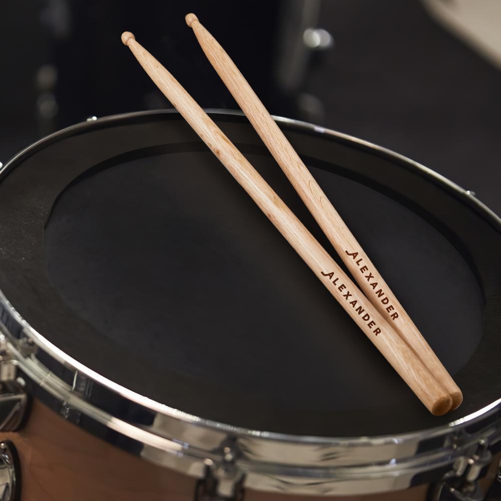 Custom Engraved Drumsticks Gifts for Drummer