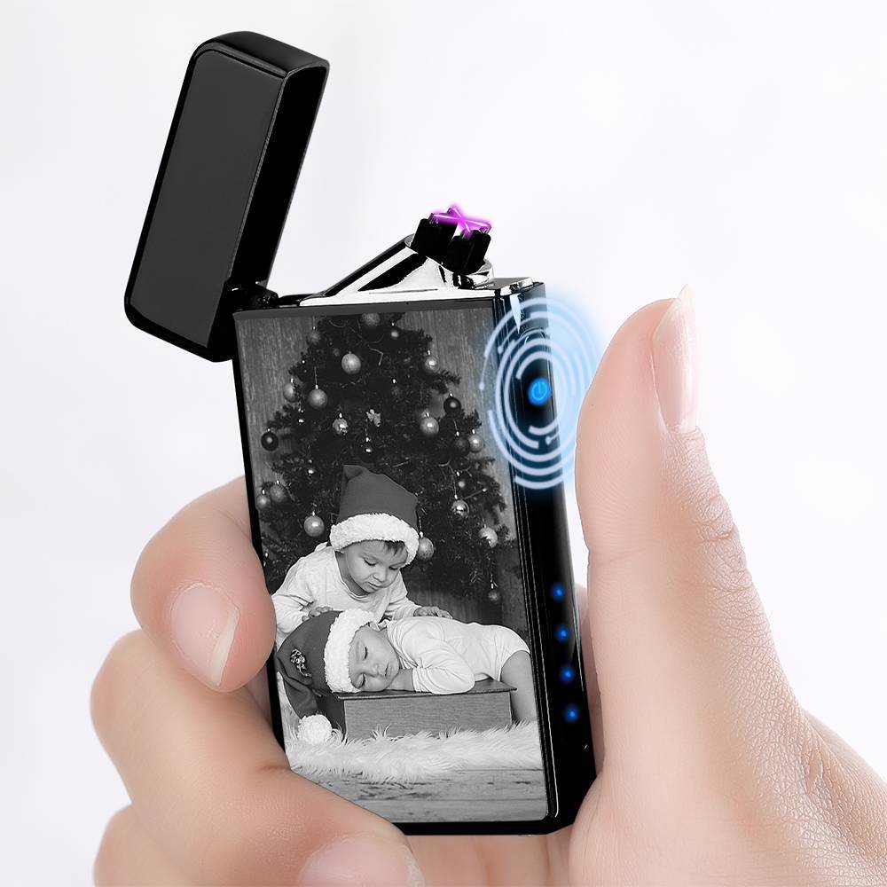 Photo Lighter, Custom Photo Engraved Lighter Father's Day Gift