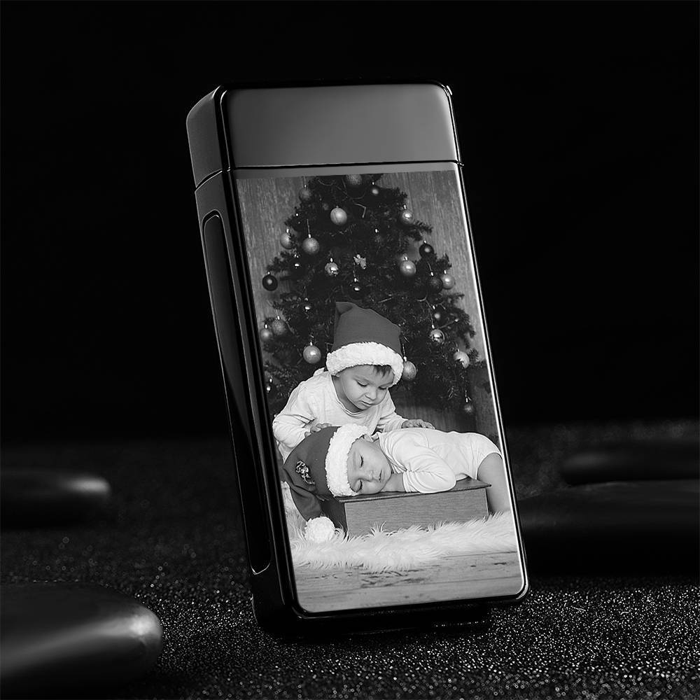 Photo Lighter, Custom Photo Engraved Lighter Father's Day Gift-Christmas Gifts