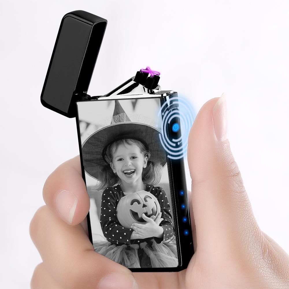 Photo Lighter, Custom Photo Engraved Lighter Father's Day Gift
