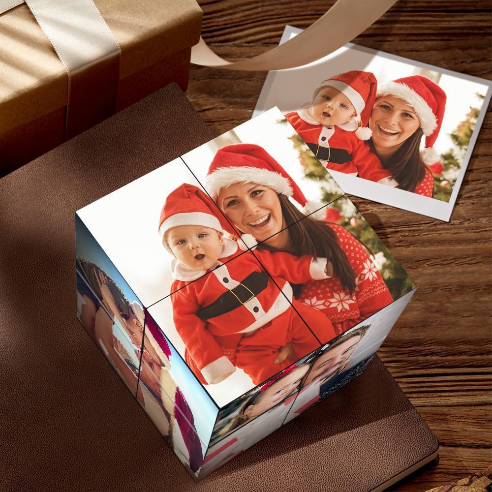 Photo Frame Multiphoto Colorful Rubic's Cube