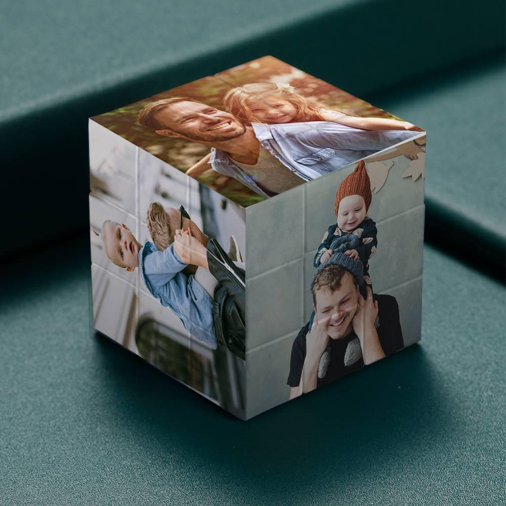 Photo Frame Multiphoto Choice Of Style Colorful rubic's Cube - soufeelau