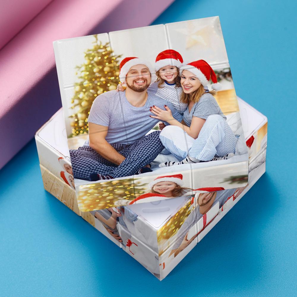 Custom Photo Rubik's Cube Gifts For Christmas - soufeelau