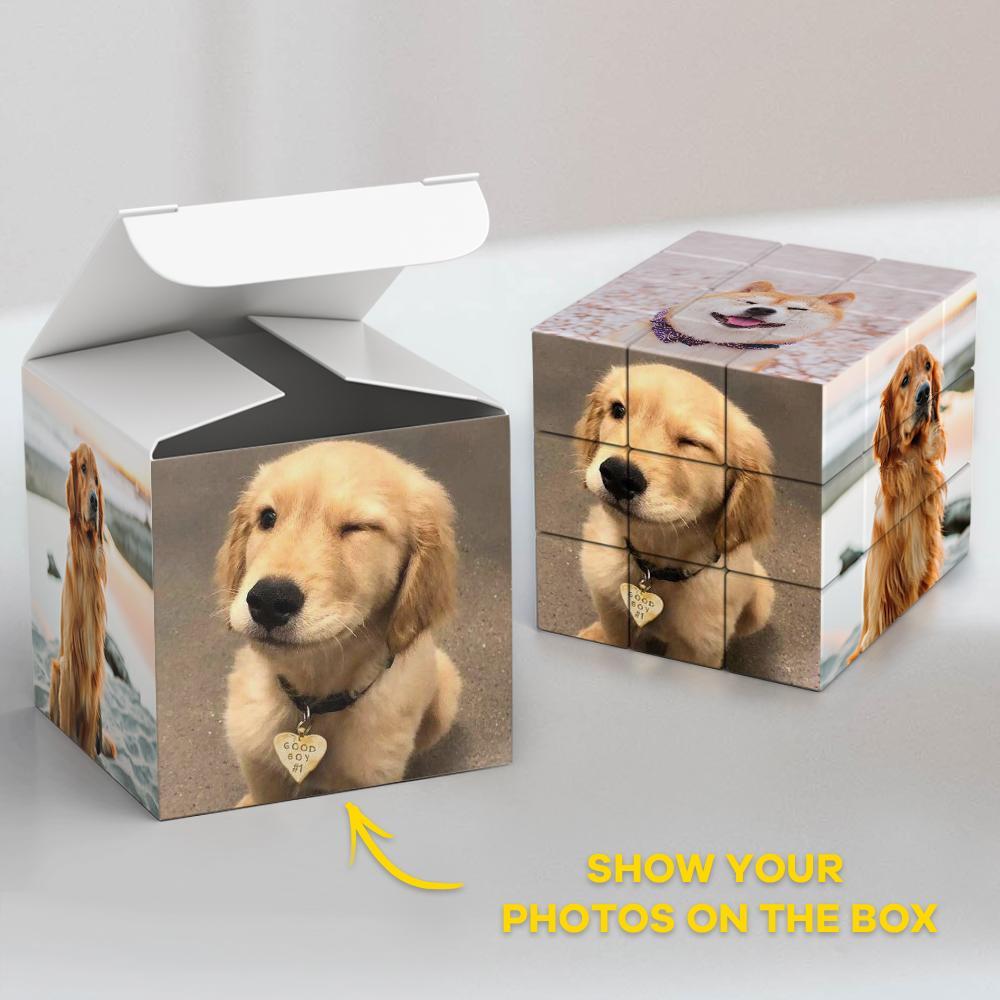 Photo Rubic's Cube Personalised  Six Pictures Best Friends-Christmas Gifts