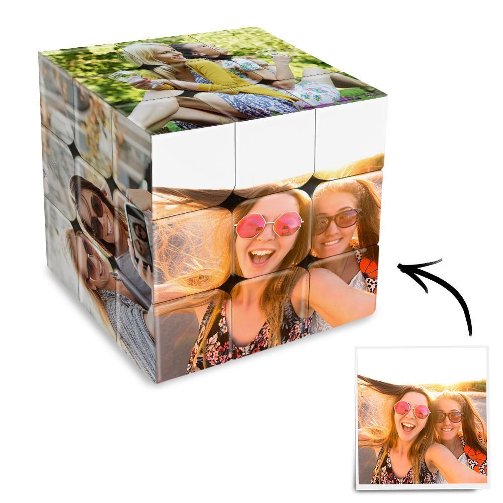 Custom Photo Rubic's Cube Personalised  Six Pictures Best Friends