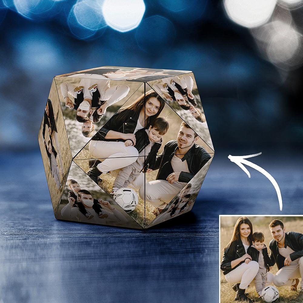 Custom Photo Personalised Rubic's Cube Rhombic for Family