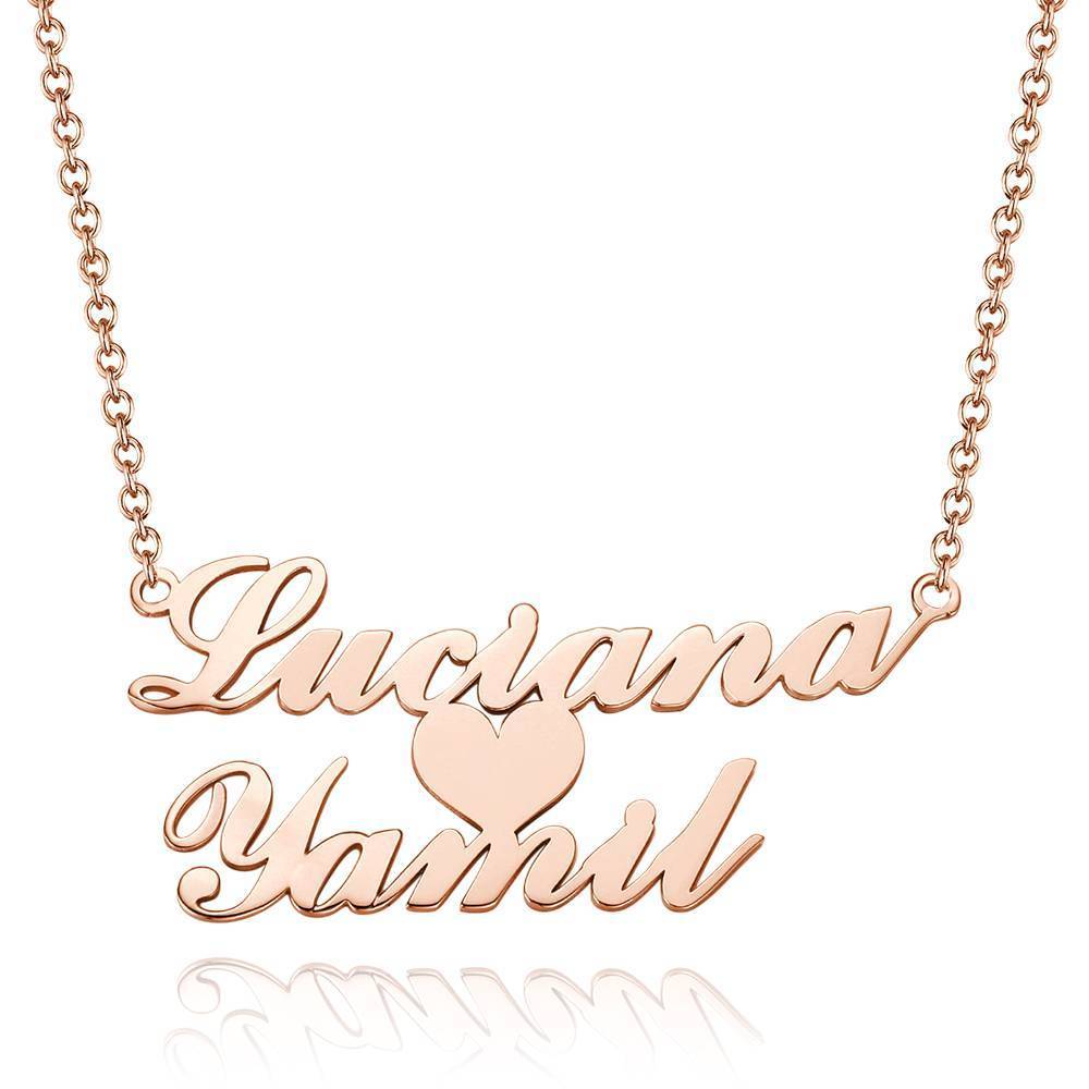 Soufeel Gold Style Name Necklace Gifts For Her