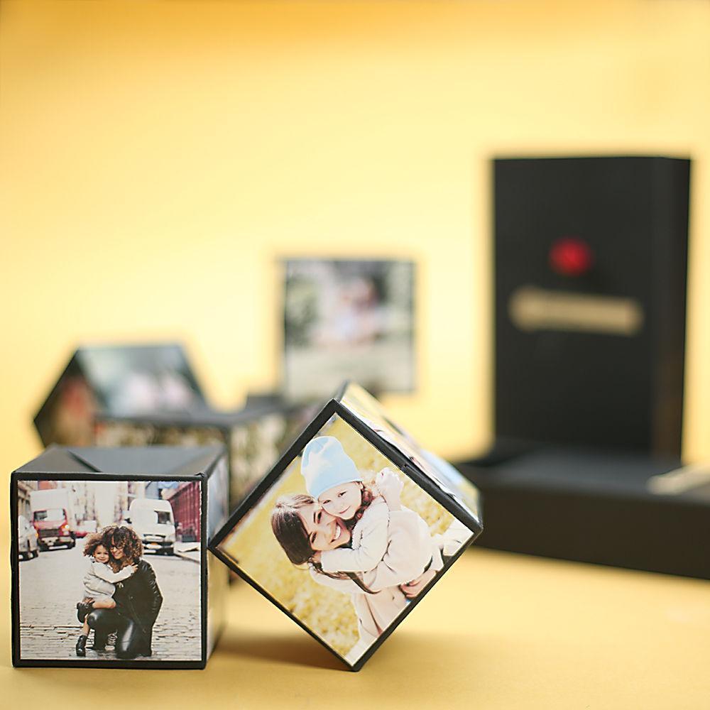 DIY Photo Surprise Explosion Bounce Box Birthday Anniversary Gift - Six Photos