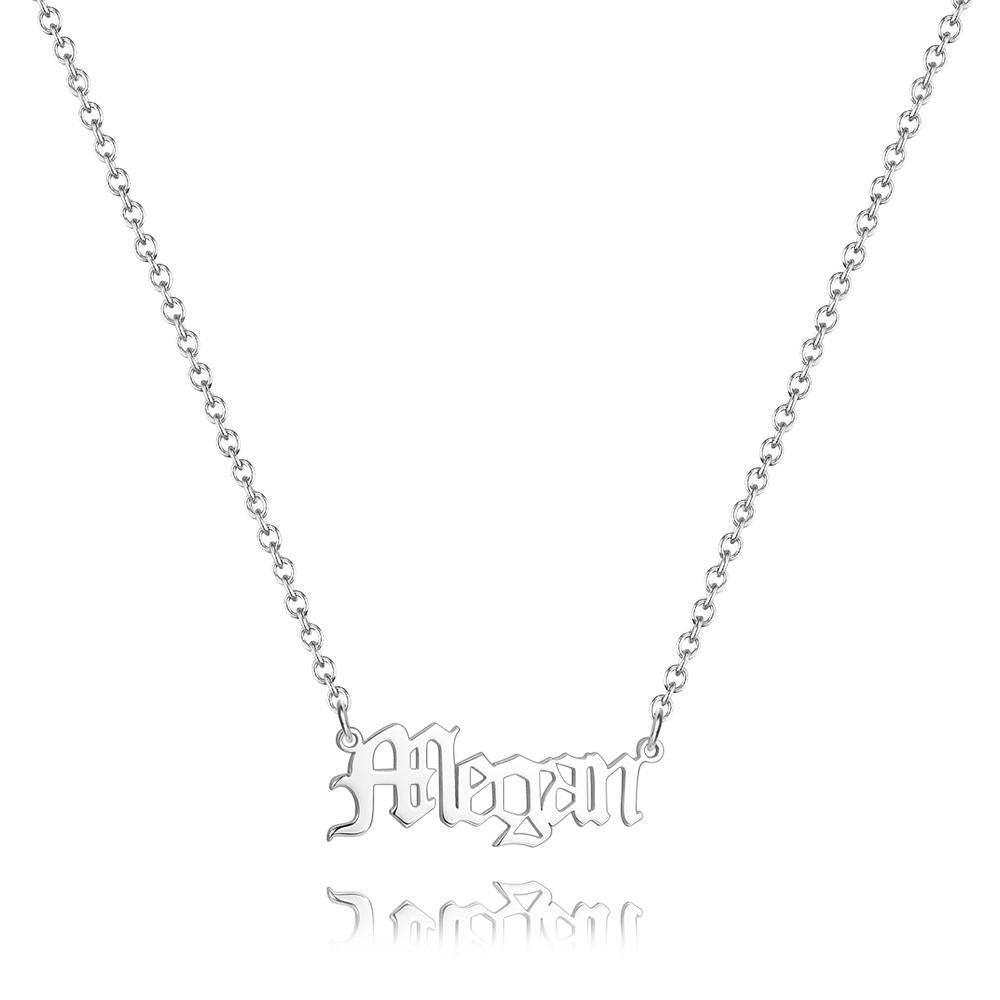 Soufeel Gold Style Name Necklace Gifts For Her