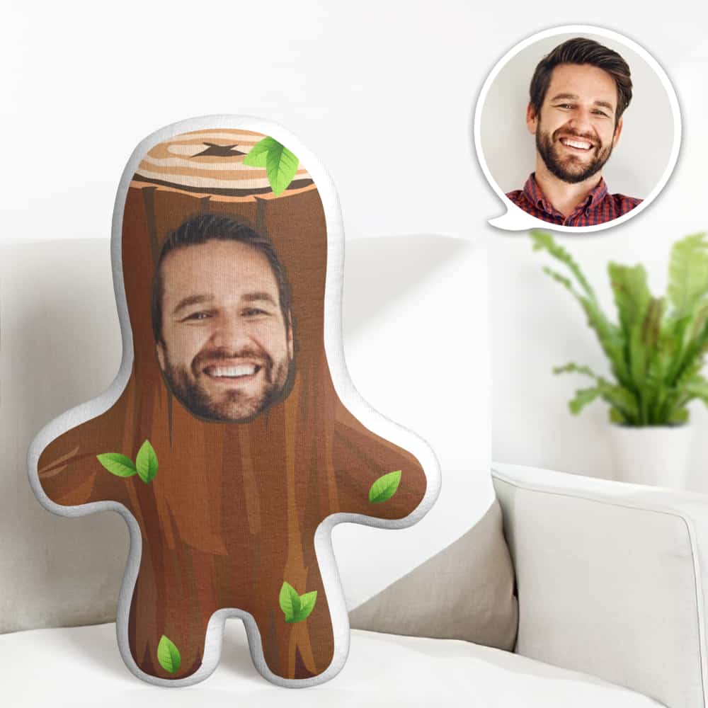 Treant Minime Throw Pillow Custom Face Pillow Personalized Photo Minime Pillow Gifts - soufeelau