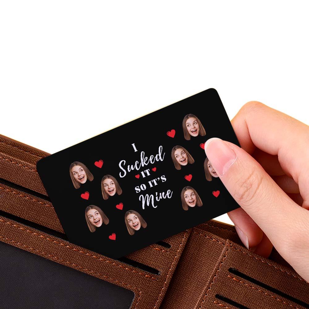 Scannable AR VR Animation 3D Card Virtual Reality Animation AR Graphic Cards I Sucked It So It's Mine - soufeelau