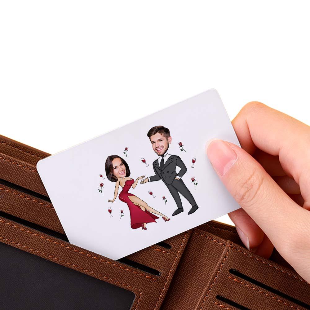 Scannable AR VR Animation 3D Card Virtual Reality Animation AR Graphic Cards for Couple - soufeelau
