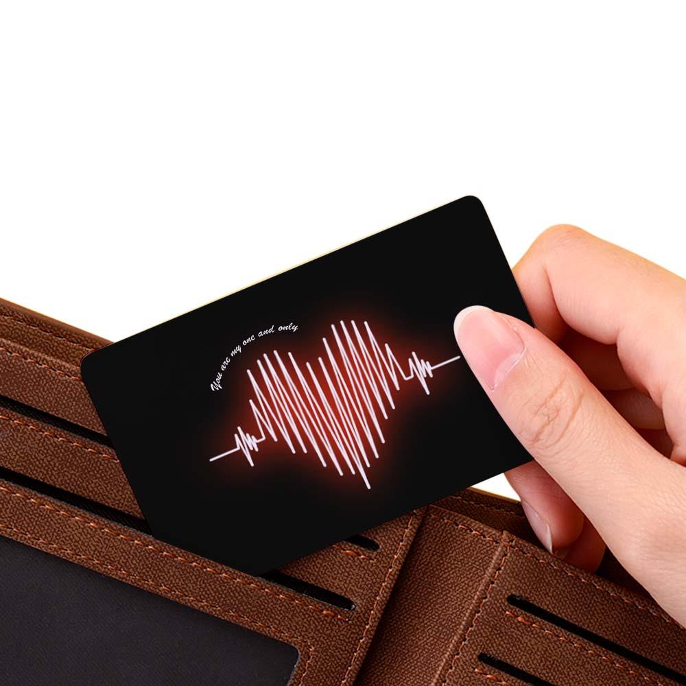 Scannable AR VR Animation 3D Card Virtual Reality Animation AR Graphic Cards Heart Wave - soufeelau