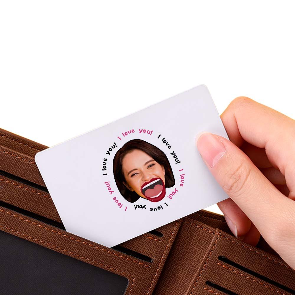 Scannable AR VR Animation 3D Card Virtual Reality Animation AR Graphic Cards Come And Kiss Me - soufeelau